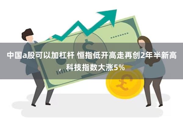 中国a股可以加杠杆 恒指低开高走再创2年半新高，科技指数大涨5%