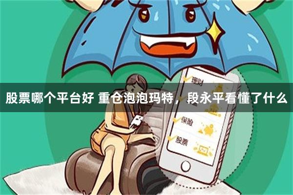 股票哪个平台好 重仓泡泡玛特,段永平看懂了什么