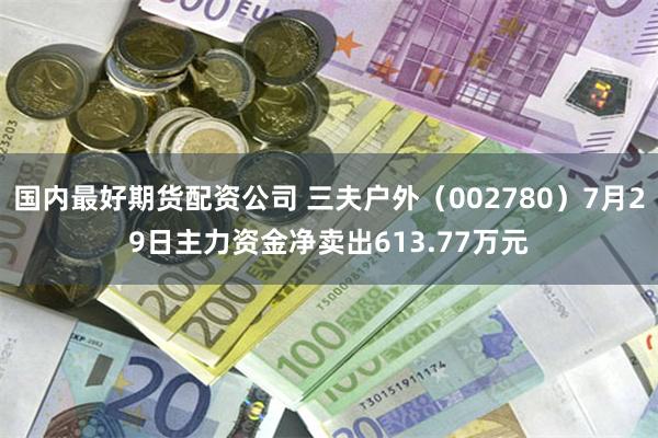 国内最好期货配资公司 三夫户外（002780）7月29日主力资金净卖出613.77万元