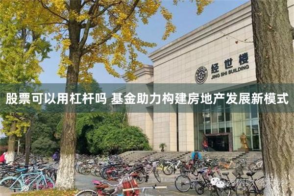 股票可以用杠杆吗 基金助力构建房地产发展新模式