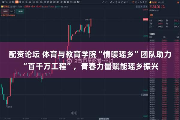 配资论坛 体育与教育学院“情暖瑶乡”团队助力“百千万工程”,青春力量赋能瑶乡振兴