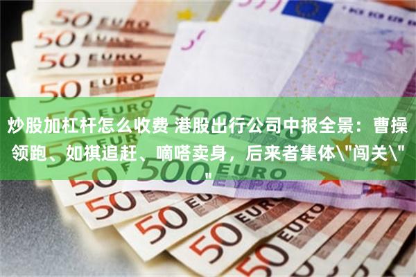 炒股加杠杆怎么收费 港股出行公司中报全景:曹操领跑、如祺追赶、嘀嗒卖身,后来者集体