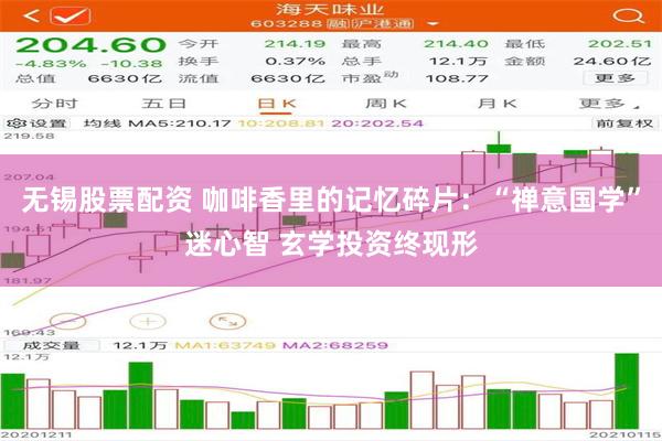 无锡股票配资 咖啡香里的记忆碎片：“禅意国学”迷心智 玄学投资终现形